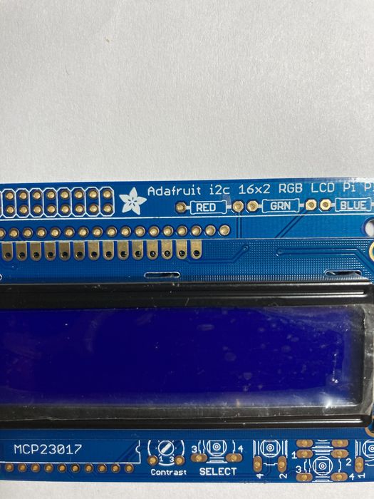Wyświetlacz Adafruit 16x2 LCD Pi Plate do Raspberry PI
