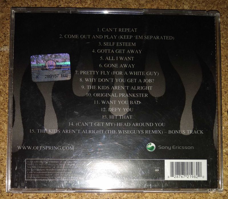 the offspring - купити CD, DVD диски - Ціна на OLX.ua