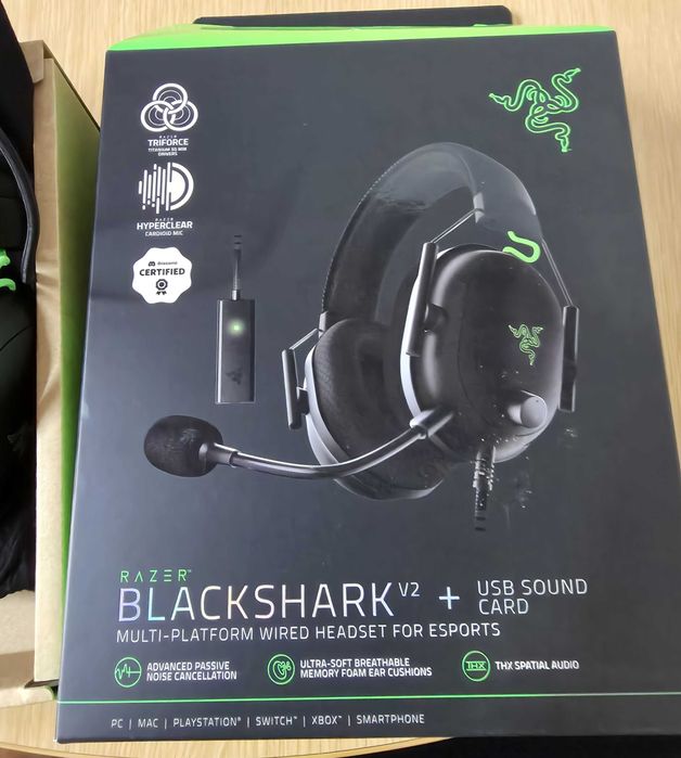 Headset Razer BlackShark V2