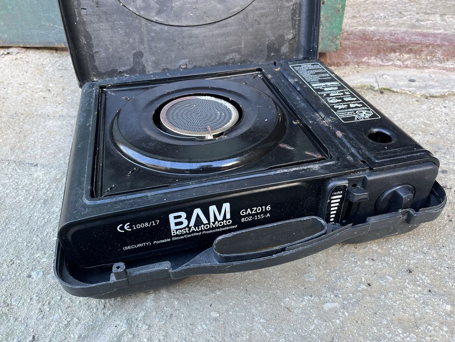 Kuchenka gazowa turystyczna przenosna kemping rodos dzialka