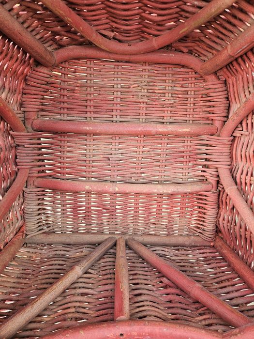 Duzy Fotel ogrodowy tarasowy rattanowy z poduszka