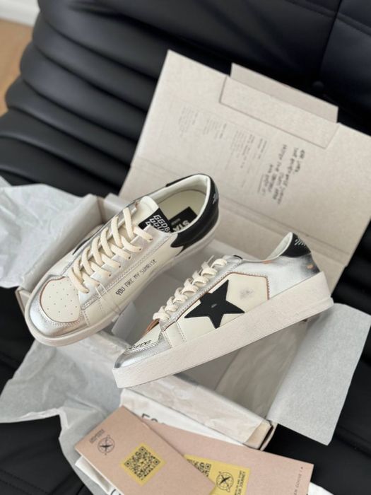 Golden Goose кеди кросівки кроси снікерси шкіряні кроссовки кеды кожа
