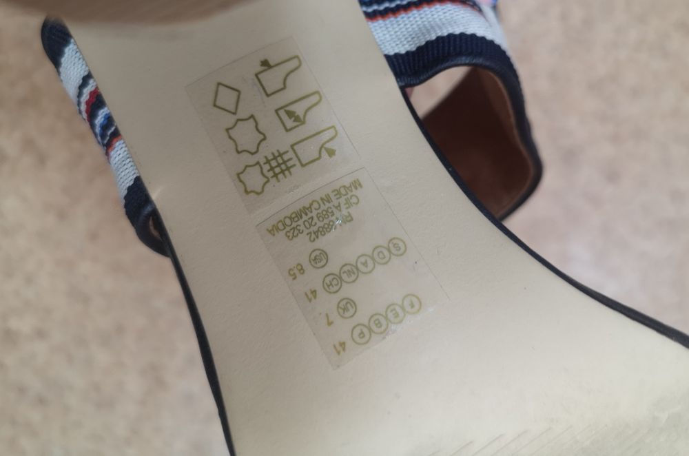 Новые итальянские кожаные босоножки кожа