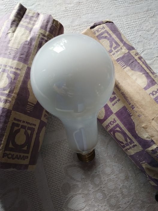 Żarówki PRL 150, 200, 500 W