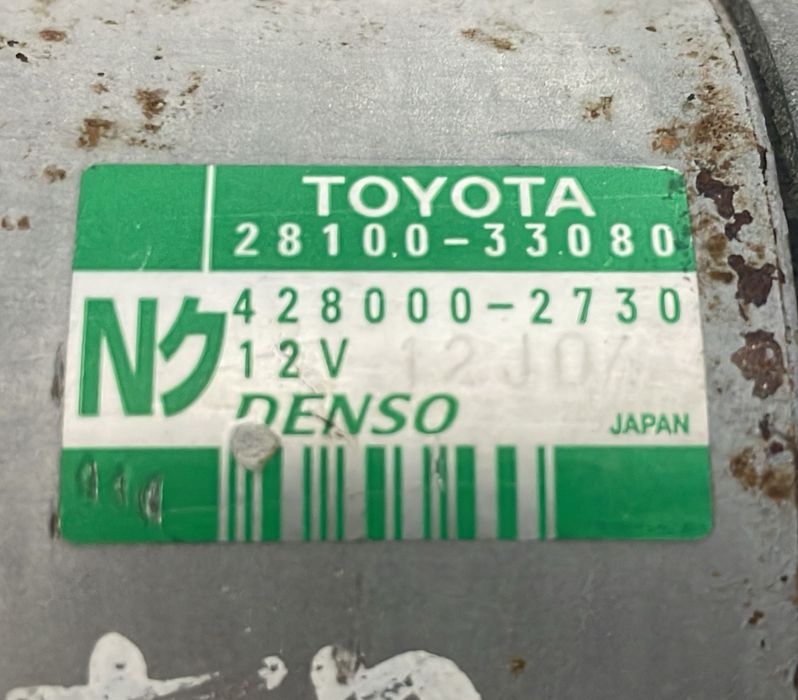 MOTOR DE ARRANQUE TOYOTA YARIS II (XP90) (SCP90_) [05-11]