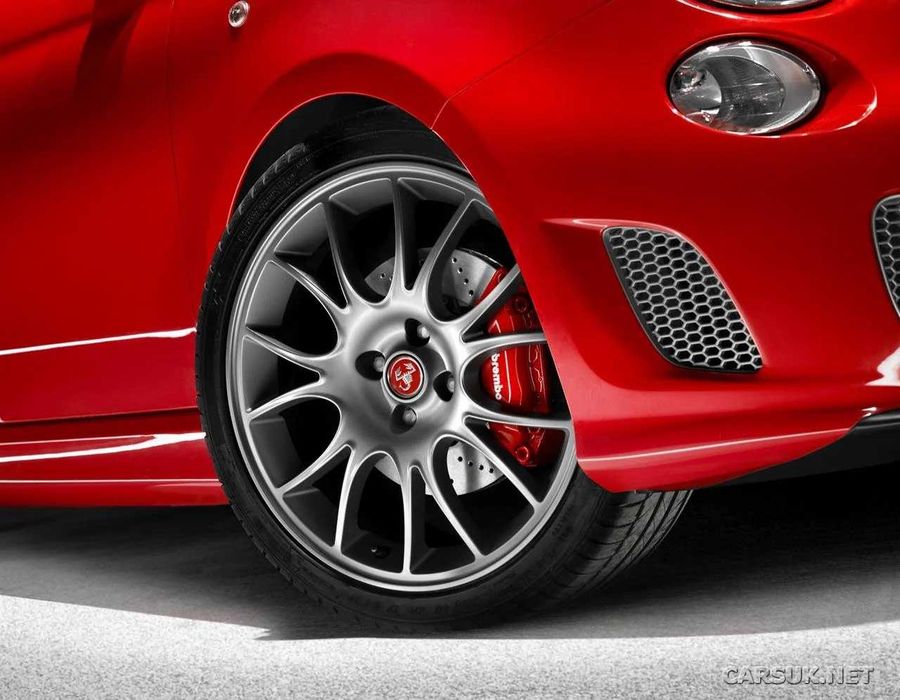 Jantes 17" originais Fiat Abarth 500 595 695 Tributo Ferrari 4x98