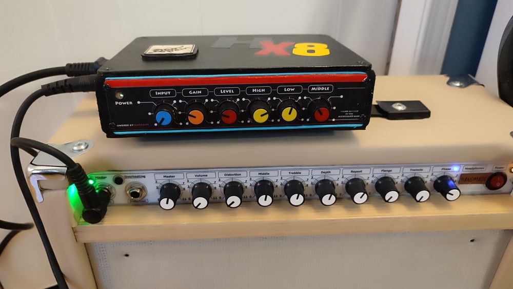 Distortion rock-metal z filtrem 30Hz