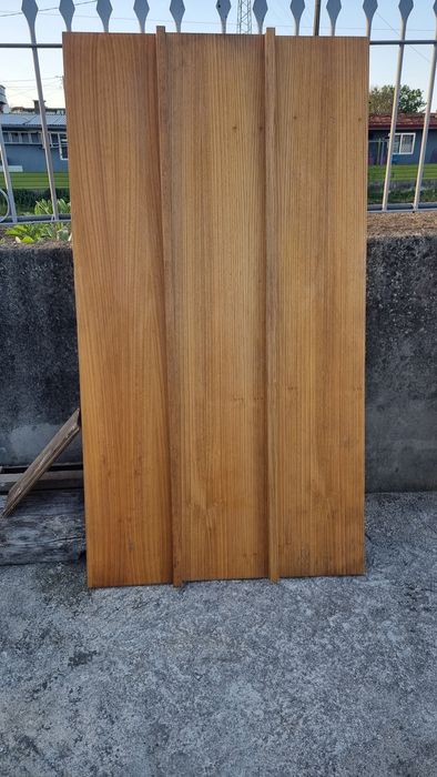 Portas folha carvalho roupeiro