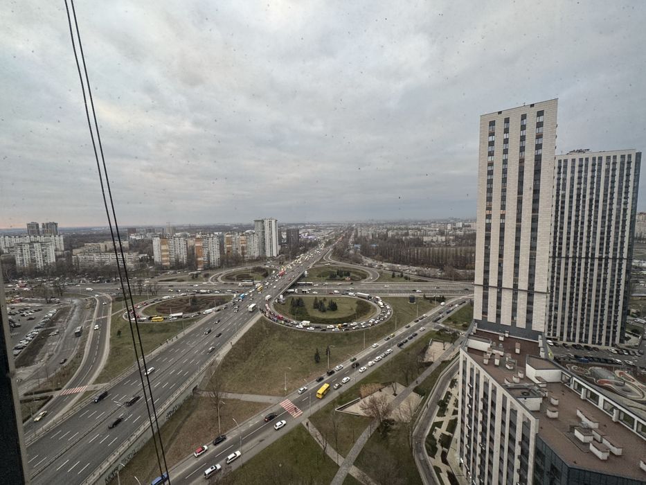 Видова 1 кім квартира 37.79м2 в ЖК Метрополіс будинок 3