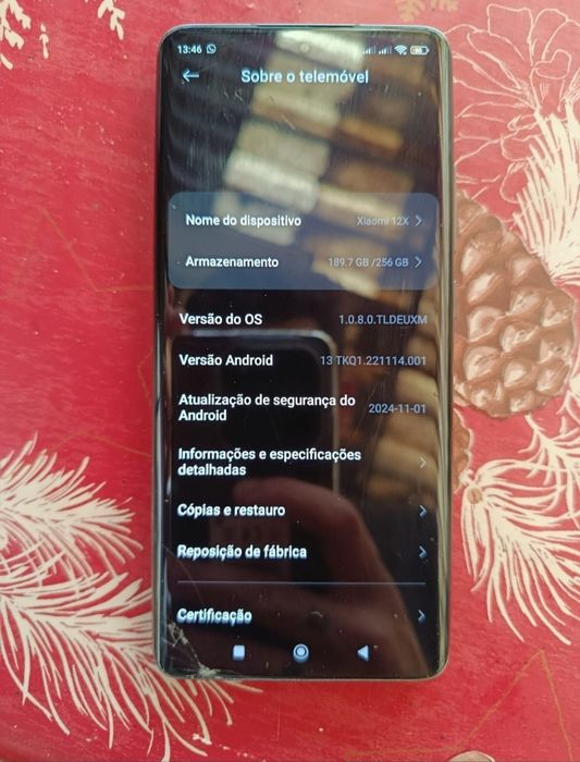 Xiaomi 12X 5G 256gb
