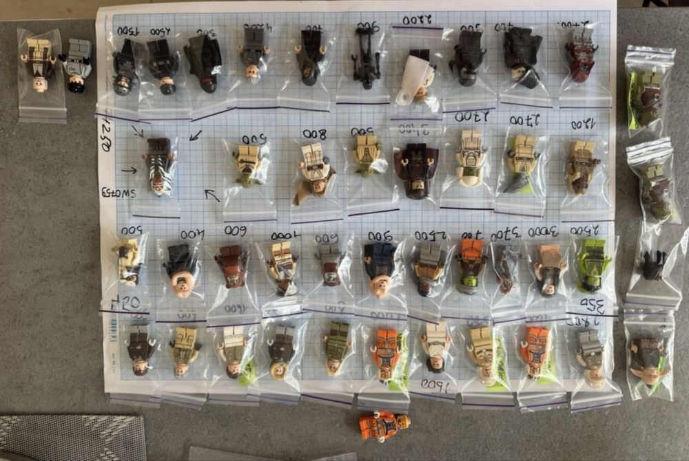 Мініфігурки Lego Star Wars (оригінал)