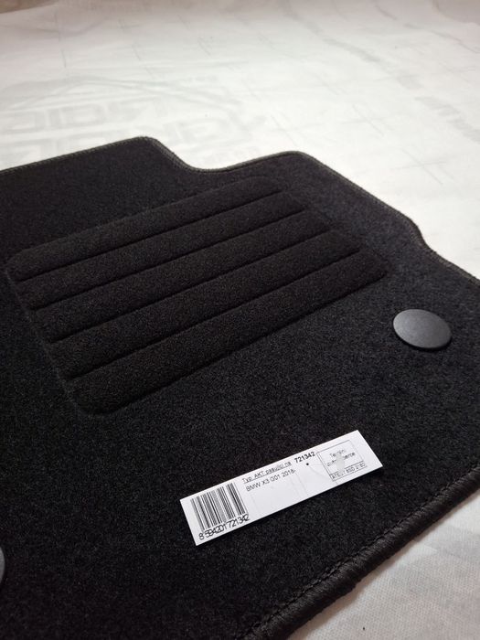 Коврики BMW текстильні Килимки БМВ в салон ЧЕХІЯ E70 E60  F10 F15 G01