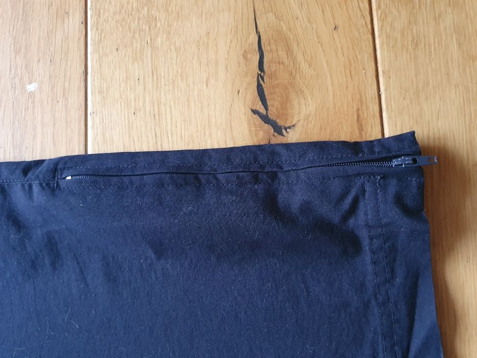 Luźne granatowe spodnie Domyos 36