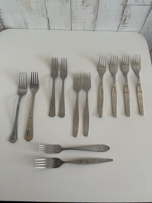 Sztućce - różne Prl