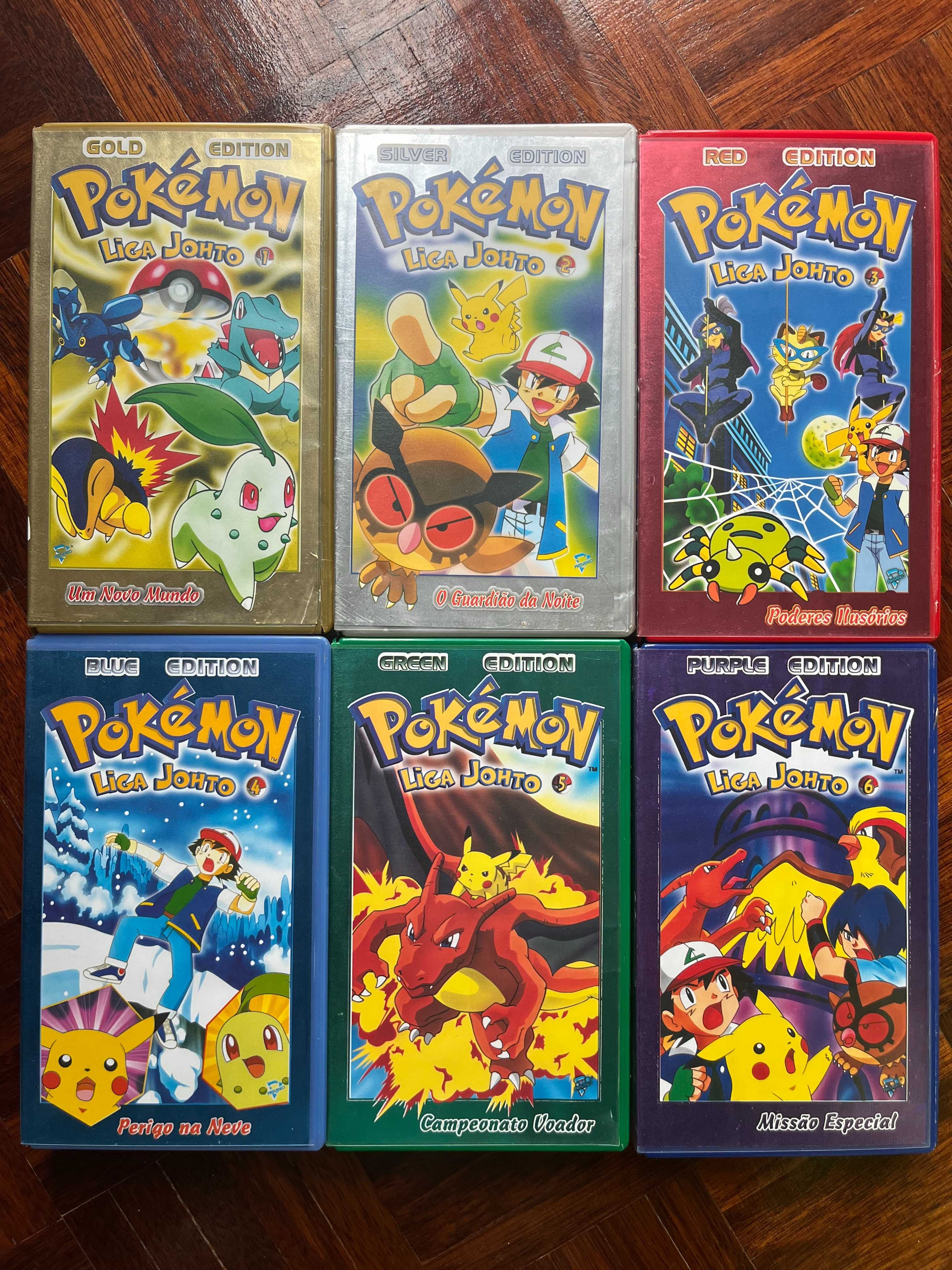 VHS Pokémon Liga Johto Gold Edition Fânzeres E São Pedro Da Cova • OLX  Portugal