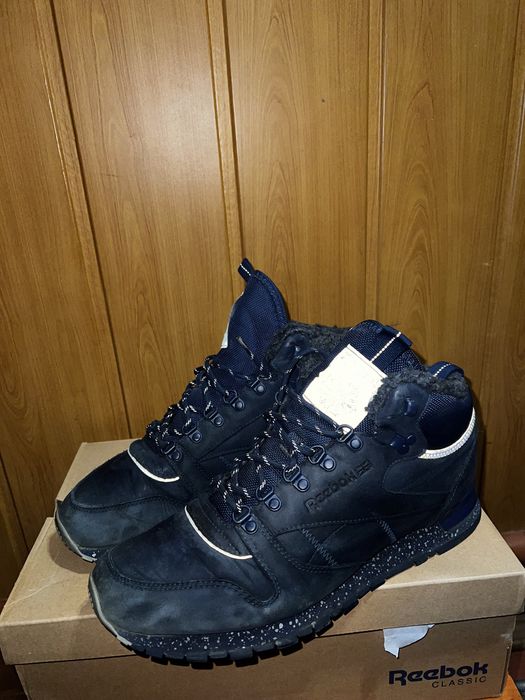 Reebok cl LTHR mid SHERPA II spp 45eur зимові ботінки
