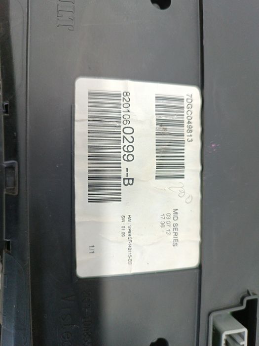 Quadrante - renault clio iii caixa (sb_, sr_) | 05 -