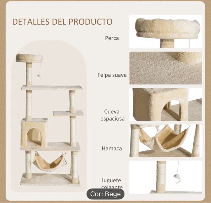 Arvore arranhador gatos