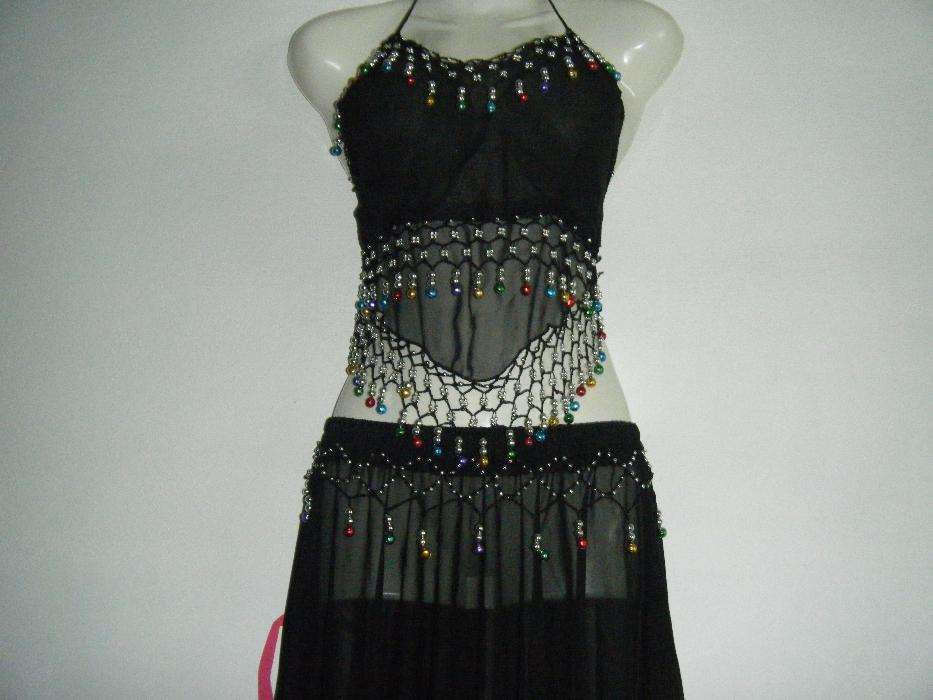 Dança do ventre traje de saia e top - novos