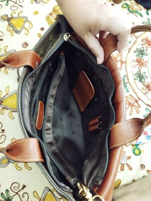 Mala Marta Ponti em pele genuína