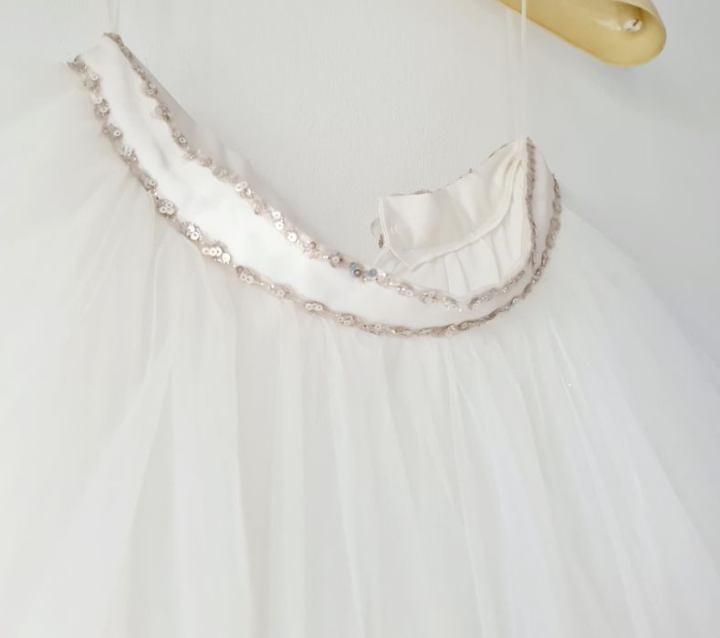 Spódnica tiulowa księżniczka ślubna S