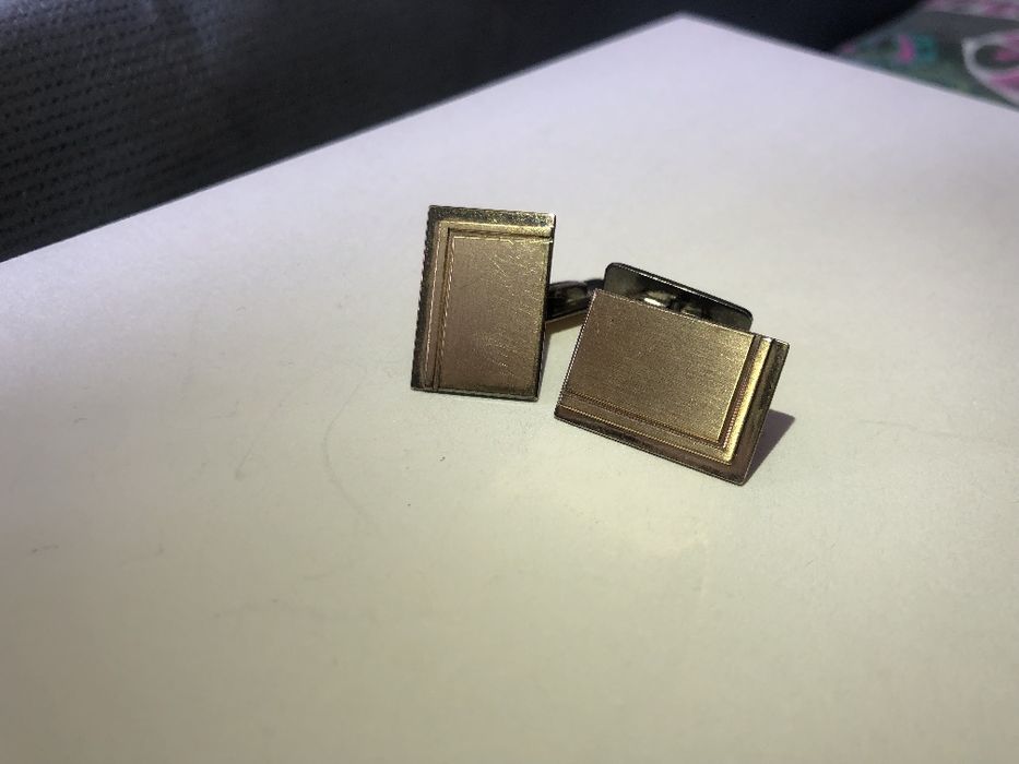 Srebrne Skandynawskie Spinki do mankietów