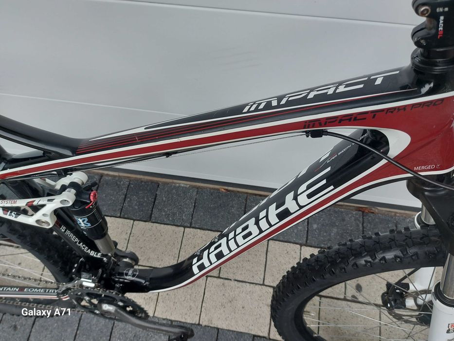 Rower górski HAIBIKE IMPACT RX FULL-Deore XT,ROCKSHOX,rama 21"-mega