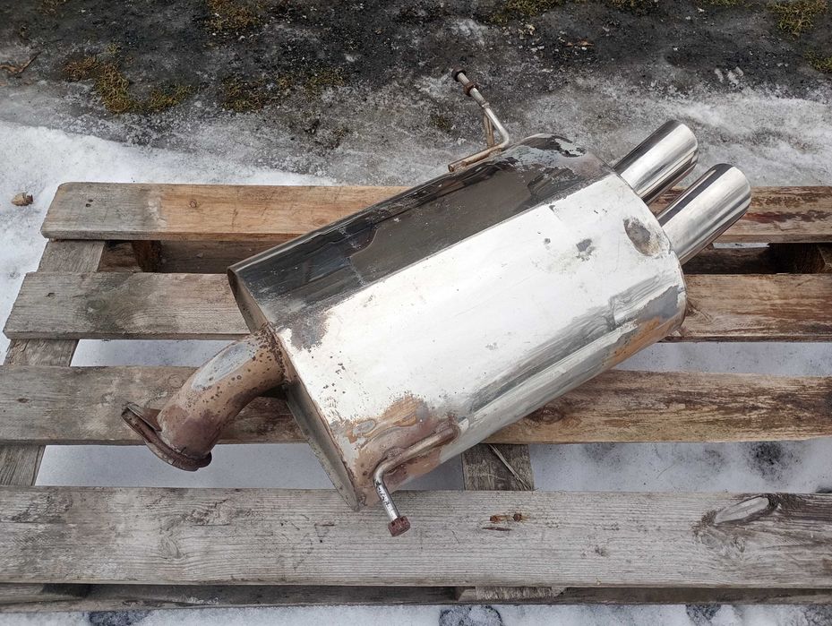 Wydech tłumik końcowy Bastuck BMW E36 Compact 318ti 323ti / Z3 RARYTAS