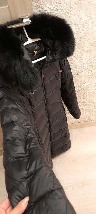 Куртка пуховик натуральная М
