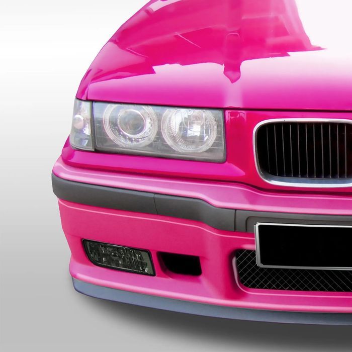 Para-choques Frontal BMW E36 2, 3, 4 portas, touring, cabrio, coupé e compact em plástico look M3 em plástico