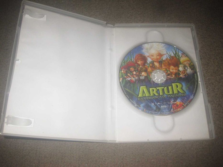 DVD "Artur e a Vingança de Maltazard" de Luc Besson