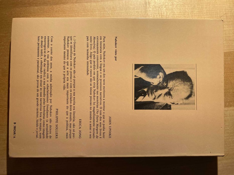 Na outra margem da memória de Vladimir Nabokov