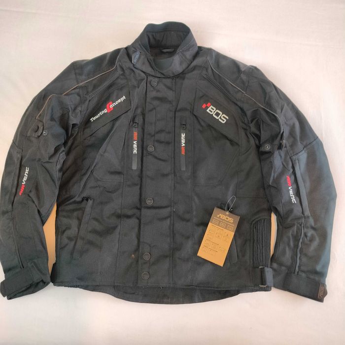 Casaco touring curto 3 camadas mota scooter novo
