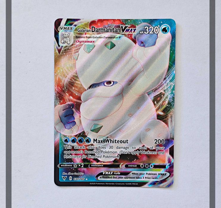 Galarian Darmanitan Vmax 037/185 VIV Pokemon ENG