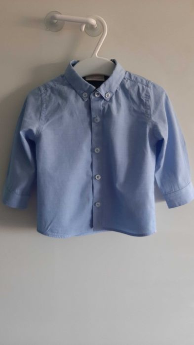 Next Signature Koszula błekitna 9-12 80