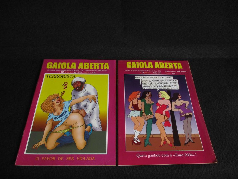 Livros Revistas Gaiola Aberta José Vilhena
