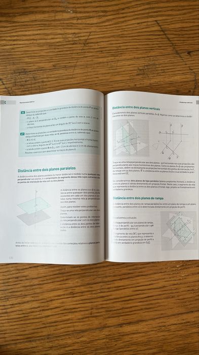 Manuais Geometria Descritiva A GDA 11- 11.ºano- Parte 1+ 2