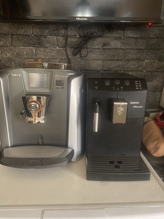 Кофеварка Saeco Minuto та Saeco Primea touch Plus Cappyccino