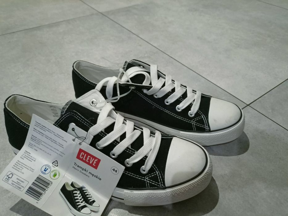 Buty trampki nowe męskie cleve 44