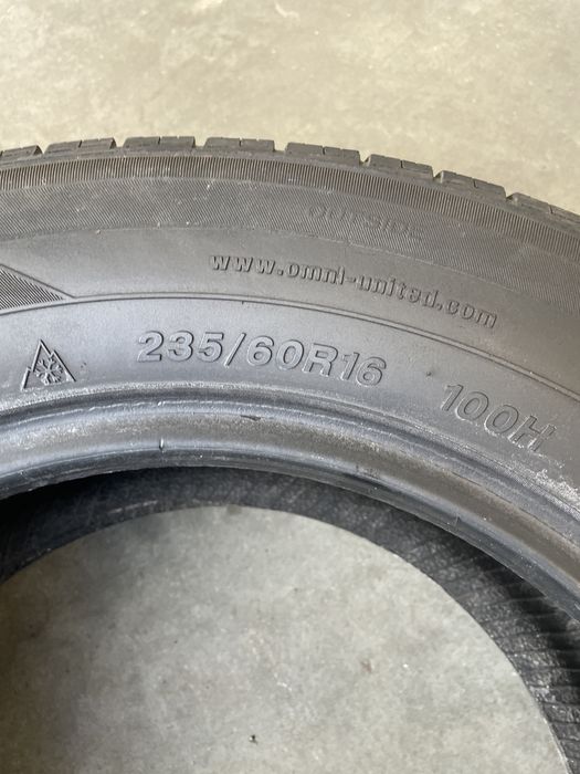 4x Opona całoroczna Radar Dimax4season 235/60 R16 BDB STAN!