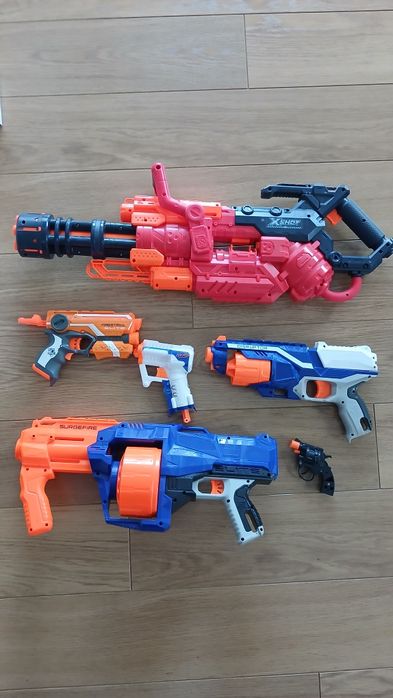 Duży Zestaw Nerf