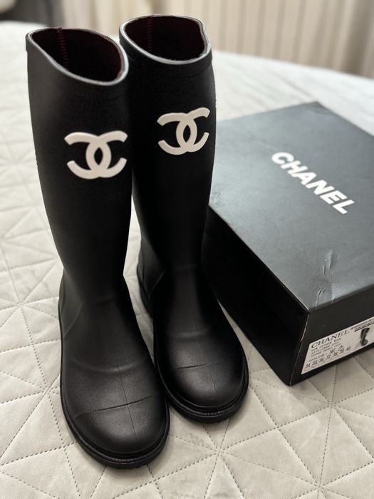 Гумові чоботи Chanel