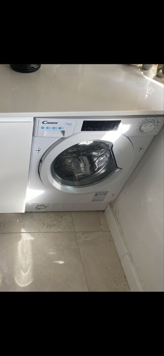 Maquina roupa candy encastre