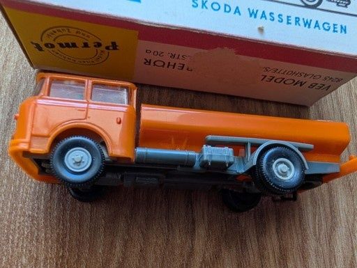 Model Skoda Wasserwagen unikat