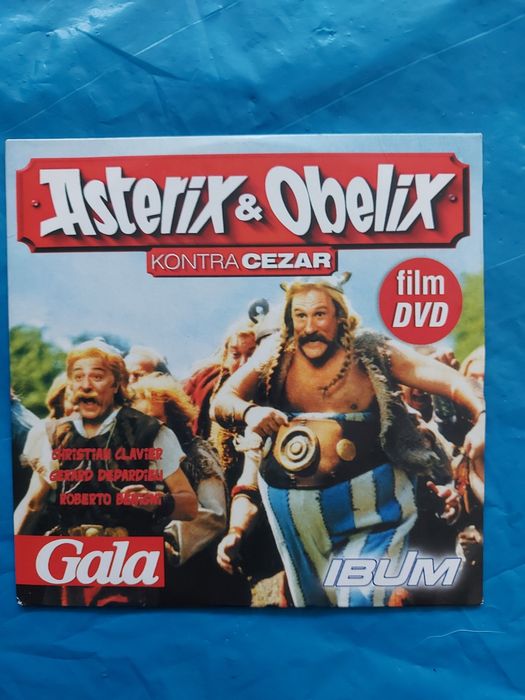 płyta DVD dla dzieci Asterix i O belix kontra Cezar