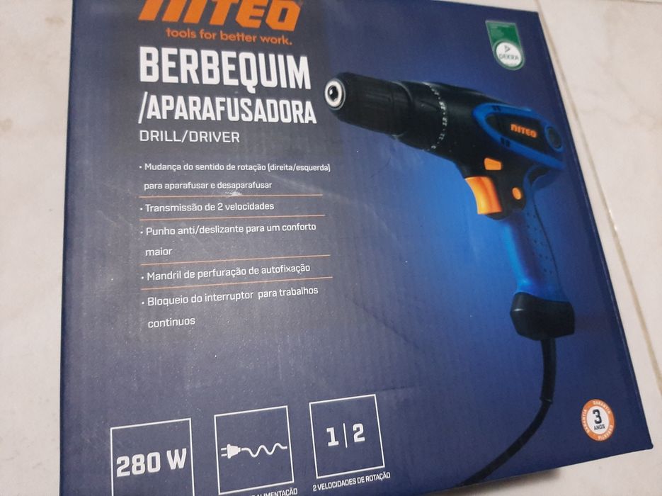 Maquinas tico tico / rebarbadeiras / burquim  electricas novas em caix