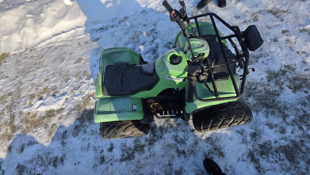 Quad 125 3 plus wsteczny atv cross bombardier hummer bashan