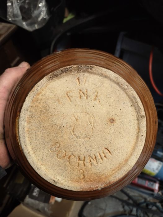 Garnki gliniane na ogórki kapustę