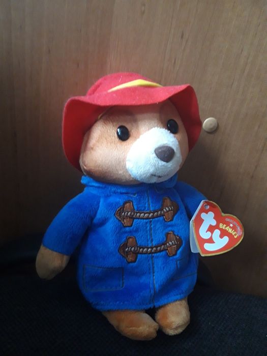 Мишка Paddington Beanie Baby падингтон, паддингтон Ty, ведмедик