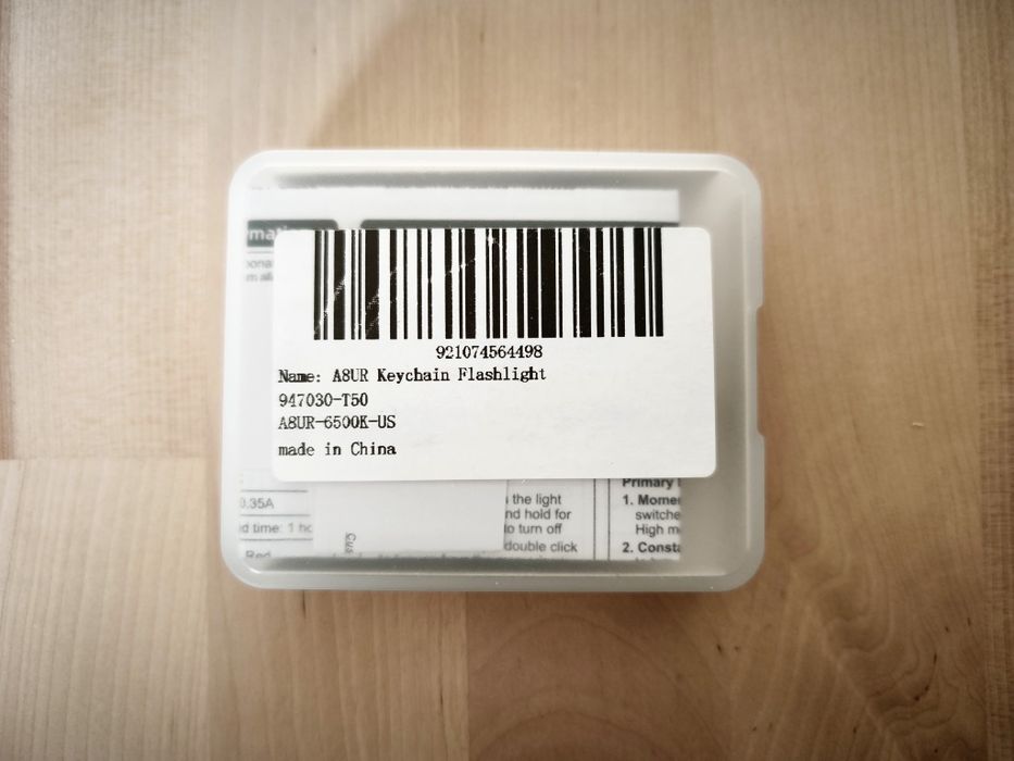 RovyVon Aurora A8UR Gen4 оригінал EDC  UV/Red/White SST-20 6500K